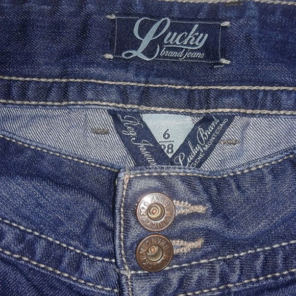 Vtg/Distress Wash Kane Le Maggie Lucky Brand Jeans - Picture 4 of 8